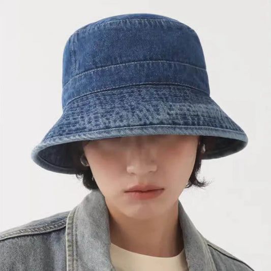 Denim Drift bucket hat