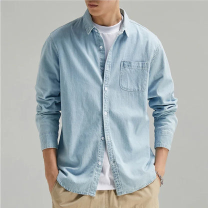 True Denim Button-Up
