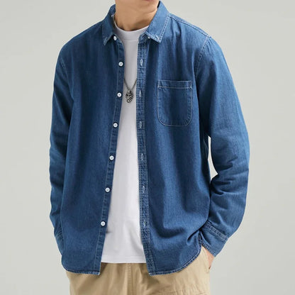 True Denim Button-Up