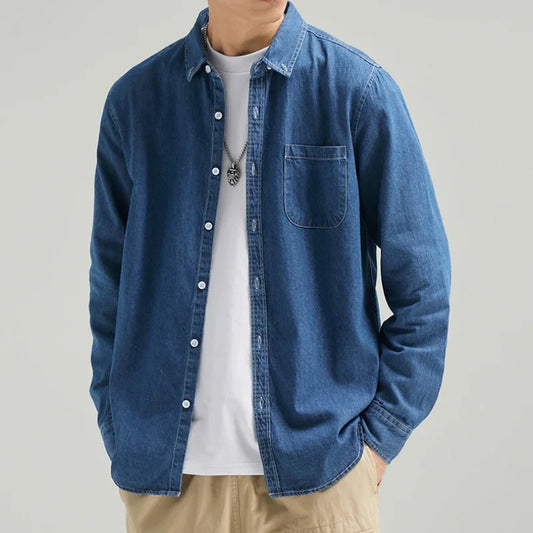 True Denim Button-Up