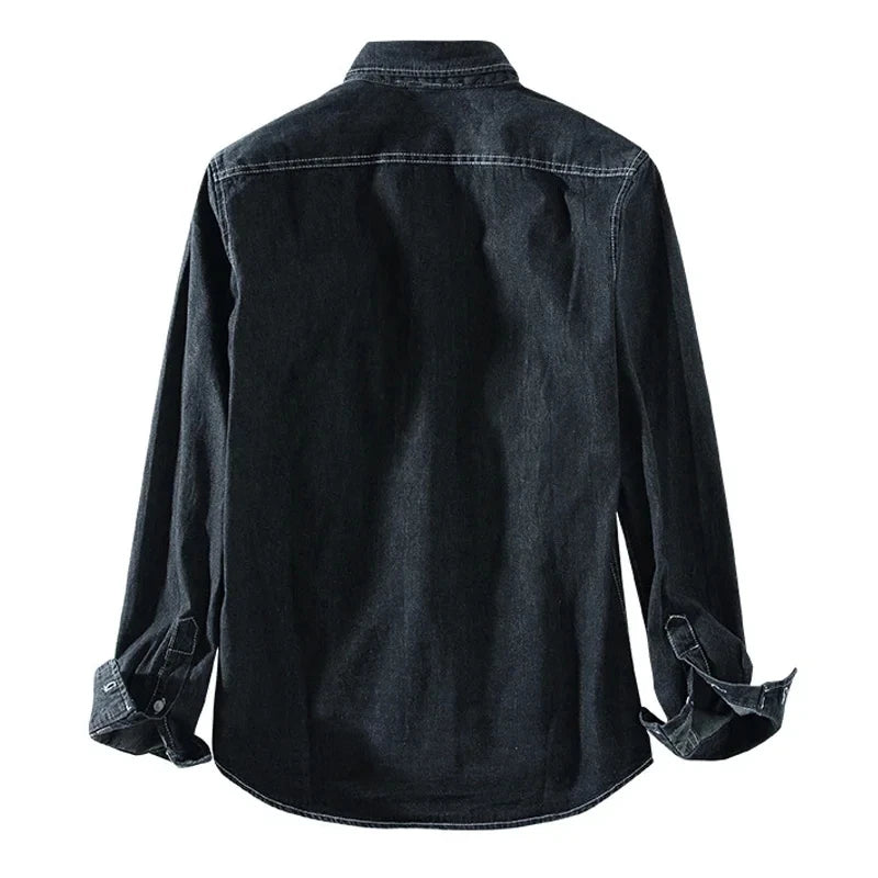 True Denim Button-Up