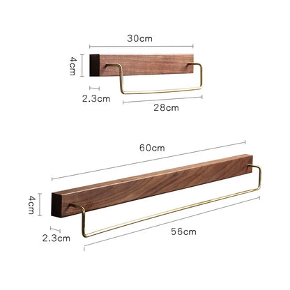 Timber Towel Rack