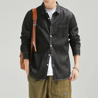 True Denim Button-Up
